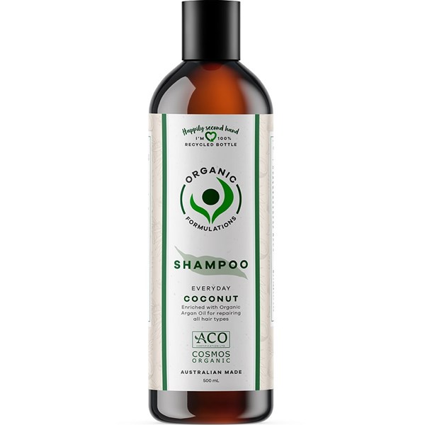 Organic Coconut Shampoo For Damaged Hair 500 ml