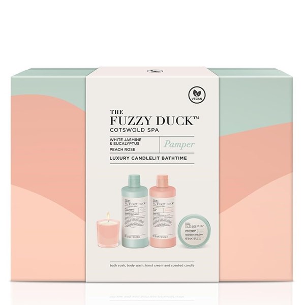 The Fuzzy Duck Cotswold Spa Luxury Gift Set 4 PCS