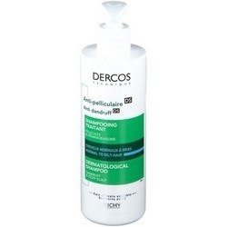 Dercos Anti-Dandruff Advanced Action Shampoo Normal to Oily Hair 390ml