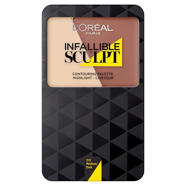Infallible Sculpt Contour Palette Medium Dark