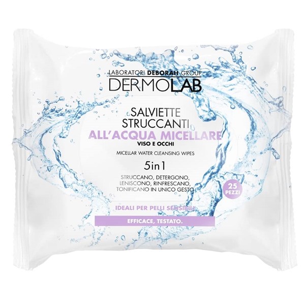 5 IN1 Makeup Remover Wipes 25 PCS