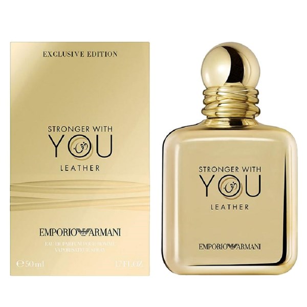 Stronger With You Leather Gold EDP