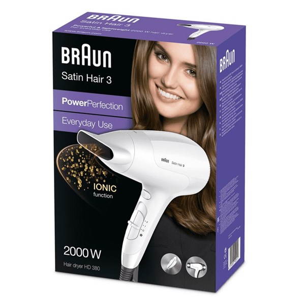 Satin Hair 3 Power Perfection Hair Dryer