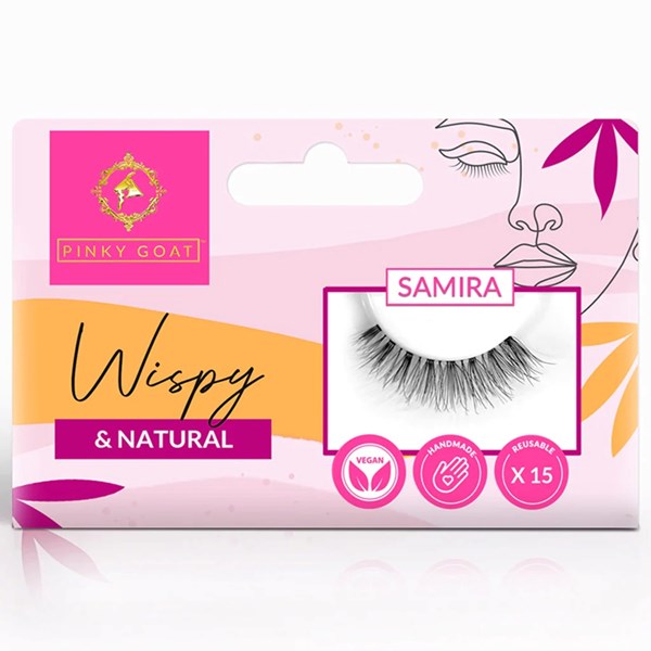 Eyelashes Samira Wispy & Natural