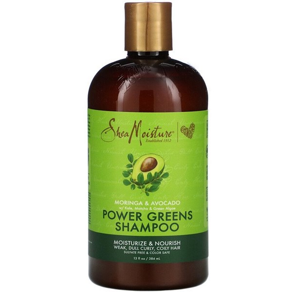 Maringa & Avocado Power Greens Moisturizing Shampoo 384 ml