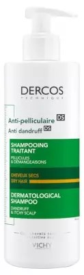 Dercos Anti-Dandruff DS Shampoo Treatment Dry Hair 390ml