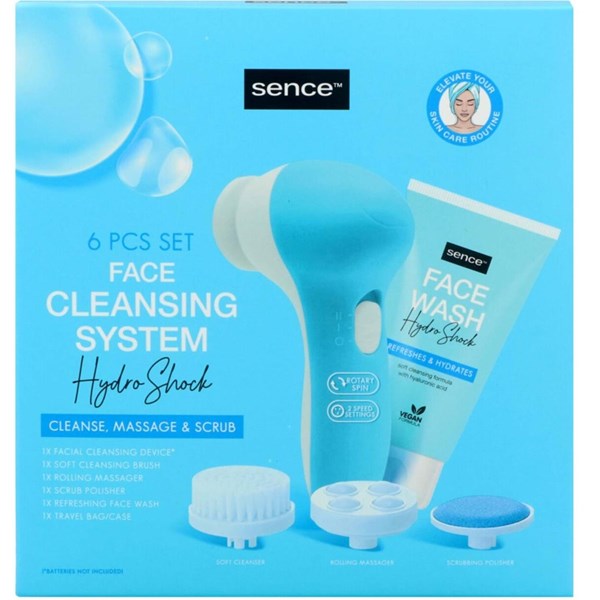 Face Cleansing Set Hydro Shock 6 PCS