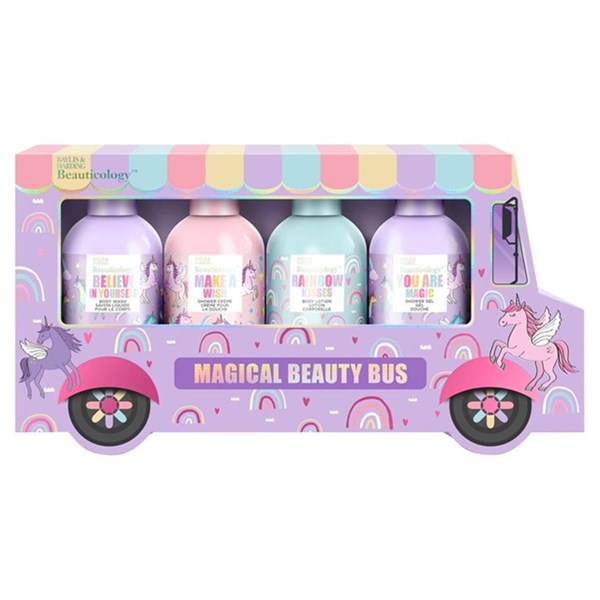 Beauticology Beauty Bus Gift Set 4 Pieces