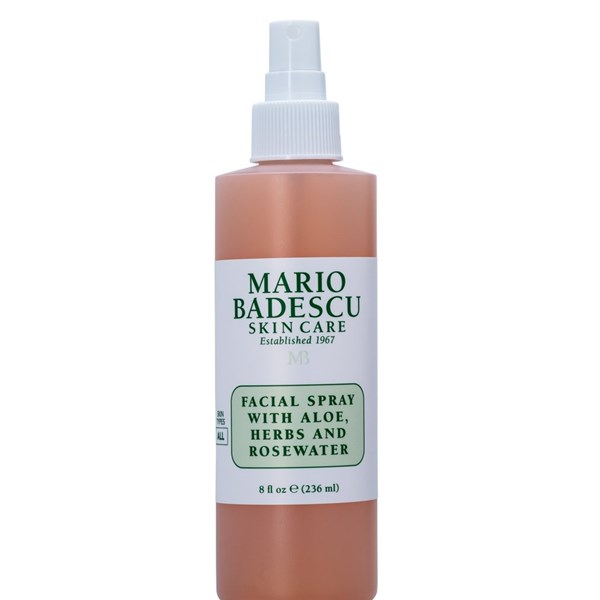 Facial Spray With Aloe, Herbs and Rosewater 236ml