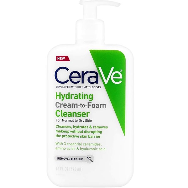 Hydrating Cream To Foam Facial Cleanser 473 ml