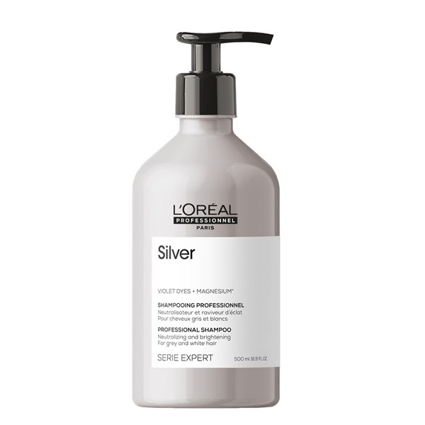 Silver Neutralising & Brightening Shampoo For Gray & White Hair 500 ml