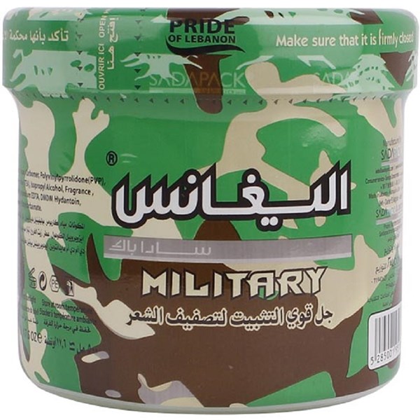 Military Hair Gel 500 ml