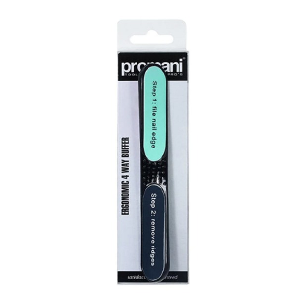 Promani Ergonomic 4 Stage Nail Polishing File