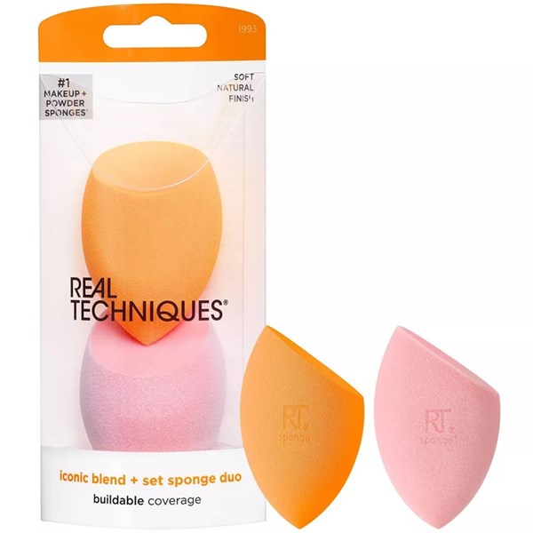 Orange And Pink Sponge Set, 2 Psc