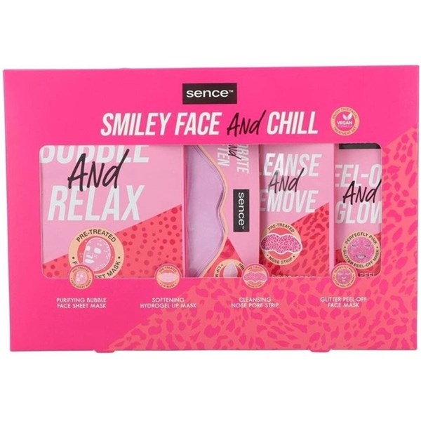 Smiley Face & Chill Set 4 PCS