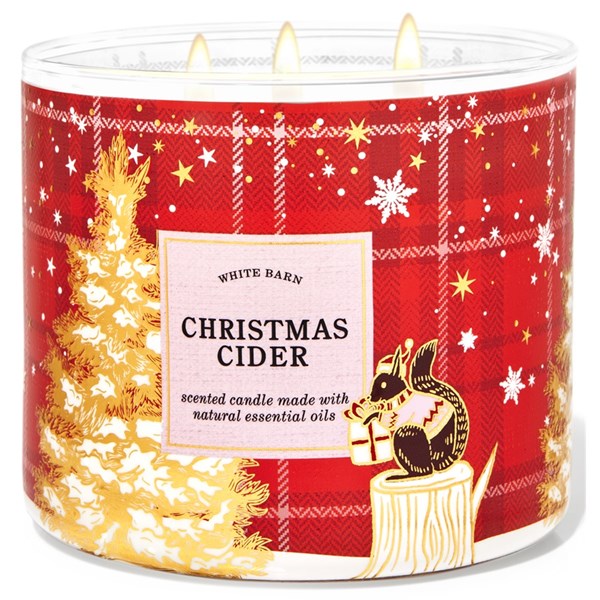 Christmas Cider 3 Wick Scented Candle 411 g