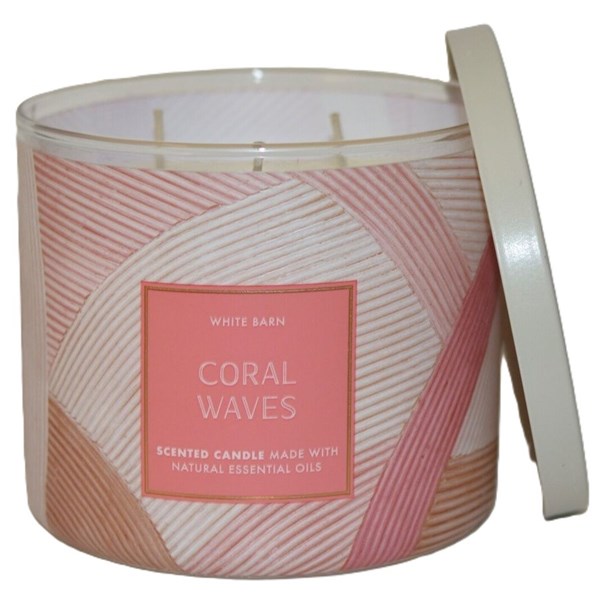 Coral Waves 3 Wick Candle 411 g