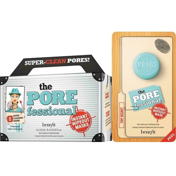 The Porefessional Instant Wipeout Masks 8x3 ml