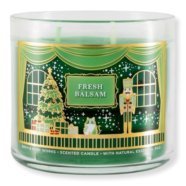 Fresh Balsam 3 Wick Scented Candle 411 g