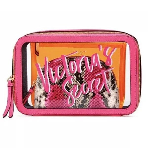 Neon Python Nested Trio Makeup Bag