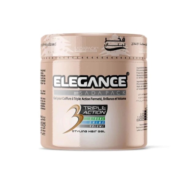 Triple Action Hair Gel Brown 500 ml