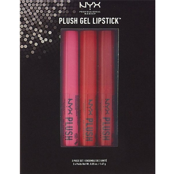 Plush Gel Lipstick Set 3 PCS