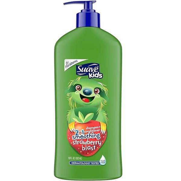 Kids 2 In 1 Smoothing Strawberry Shampoo & Conditioner 532 ml
