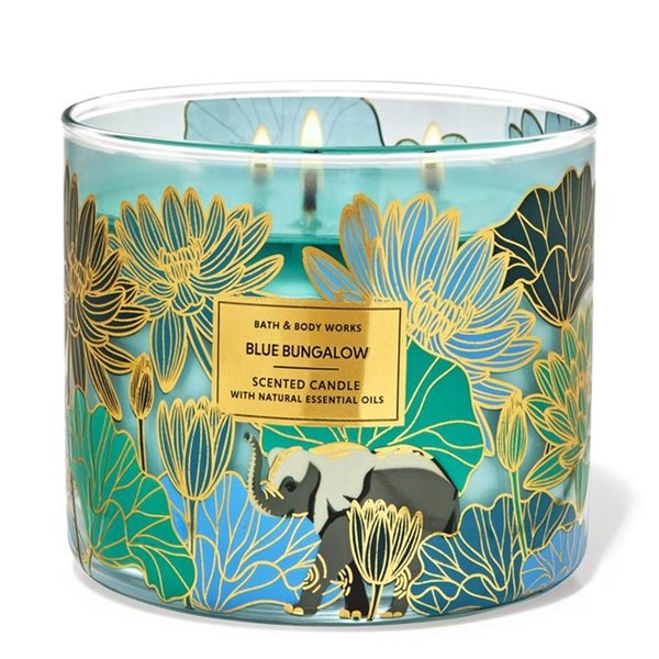 Blue Bungalow 3-Wick Candle 411 g