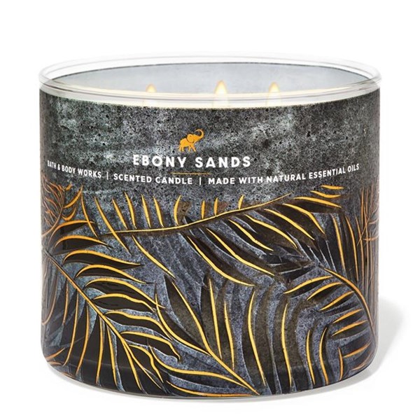 Ebony Sands 3 Wick Candle