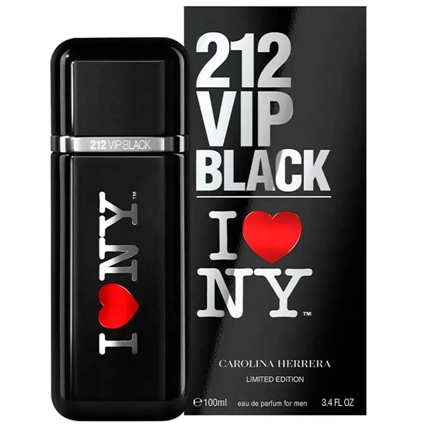 212 Vip Black I Love New York EDP 100 ml