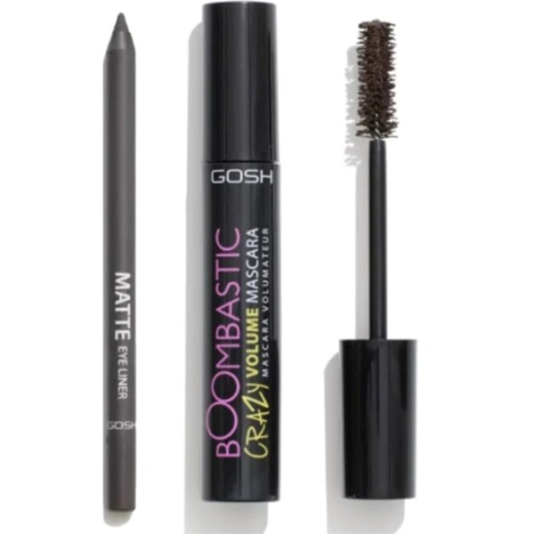 Offer Crazy Boombastic Mascara + Matte Eyeliner ( 005 Brown )