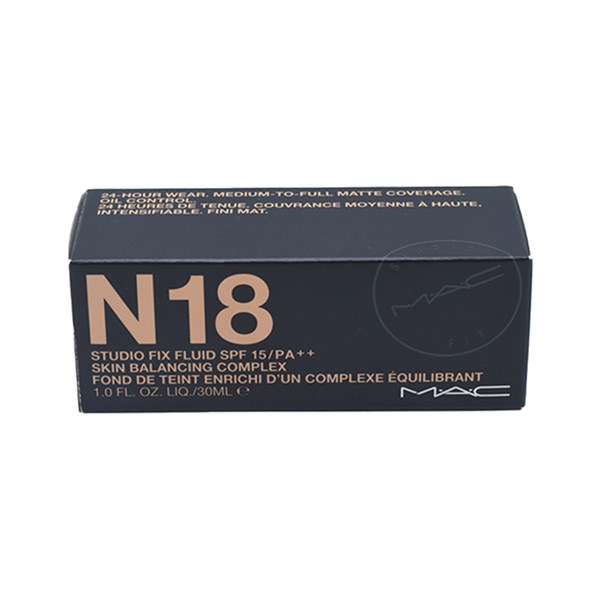 Fix Fluid SPF 15 Foundation N18, 30 ml