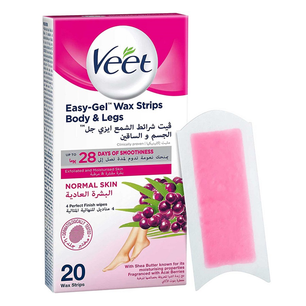 Wax Strips For Normal Skin 20 PCS