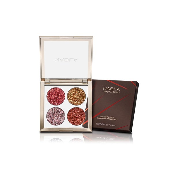 NABLA RUBY LIGHT GITTER PALETTE