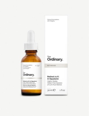 The Ordinary Retinol 0.2% in Squalane, Gentle Retinol Serum for the Face That Is Anti-Aging and Skin Smoothing