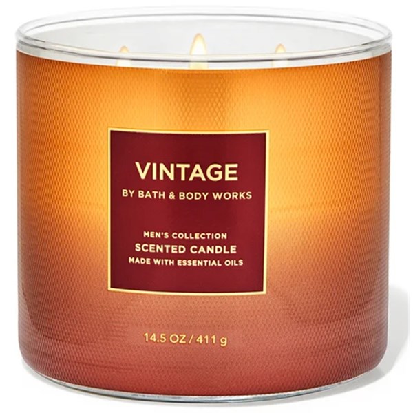 Vintage 3 Wick Scented Candle 411g