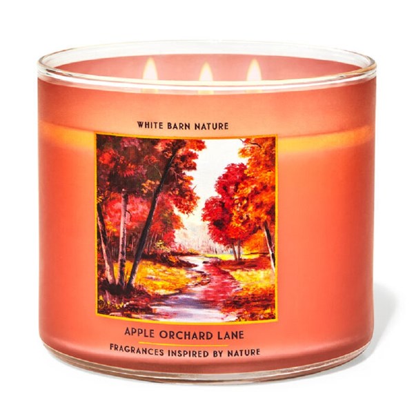 Apple Orchard Lane 3 Wick Scented Candle 411 g