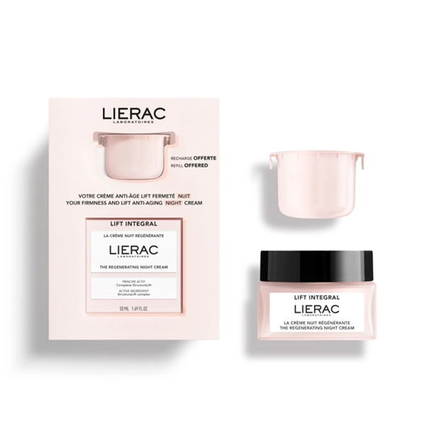 LIERAC SET LIFT NIGHT CR+REFILL 25