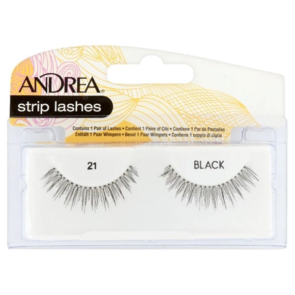 Strip Lashes 21 Black