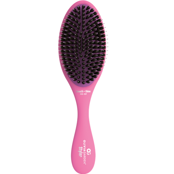 Detangler Fine Brush, for fine to medium hair, Pink