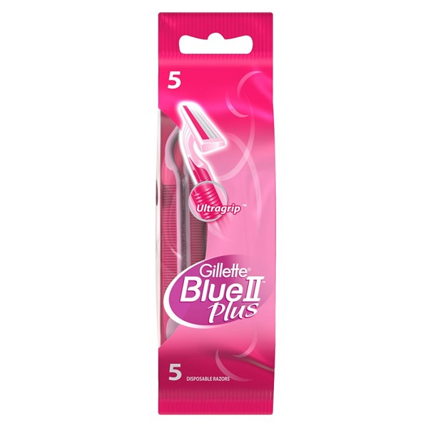 Blue Plus Disposable Razor for Women 5 PCS