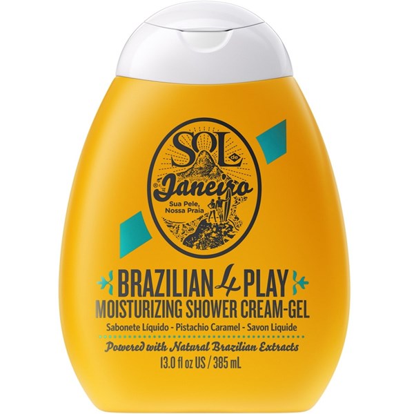 Sol Brazilian 4 Play Moisturizing Shower Cream Gel 385 ml