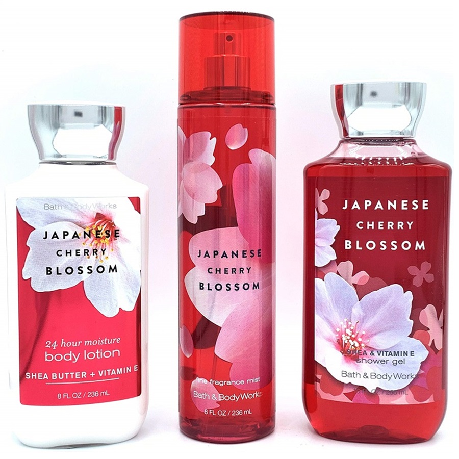 Japanese Cherry Blossom ボディクリーム 3本セットNEW Japanese Cherry Blossom Ultimate Hydration Body Cream | Bath