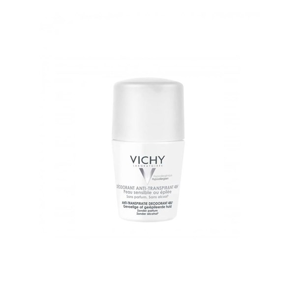 VICHY 48H Roll-On Deodorant for Sensitive Skin (50ml)