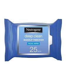 Neutrogena Deep Clean Make Up Remover Facial Wipes | 25Pcs