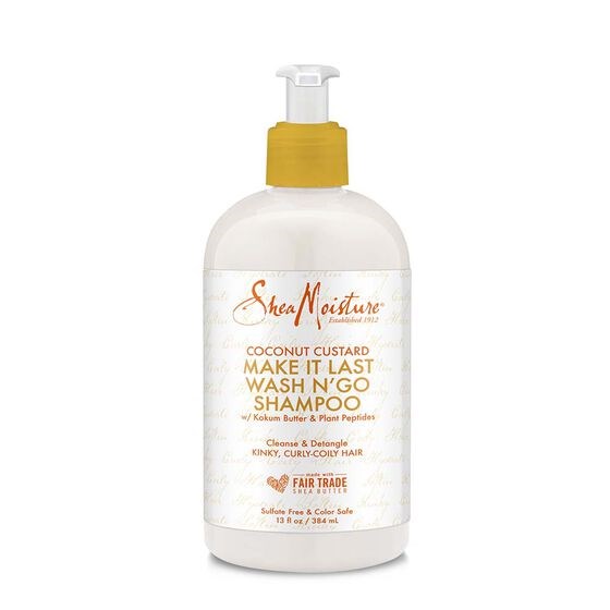 Shea Moisture Make It Last Wash & Go Shampoo - 384 ml