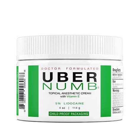 Uber Numb 25% Lidocaine 150 g