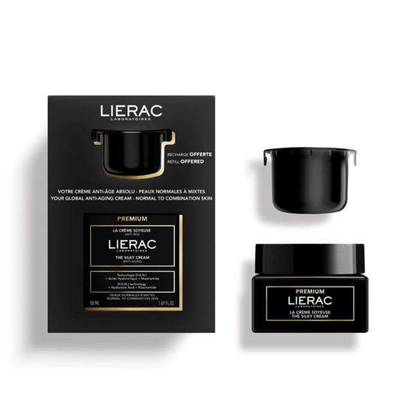 LIERAC SET COFFRET PREMIUM VIL CR SOY+REFILL 25