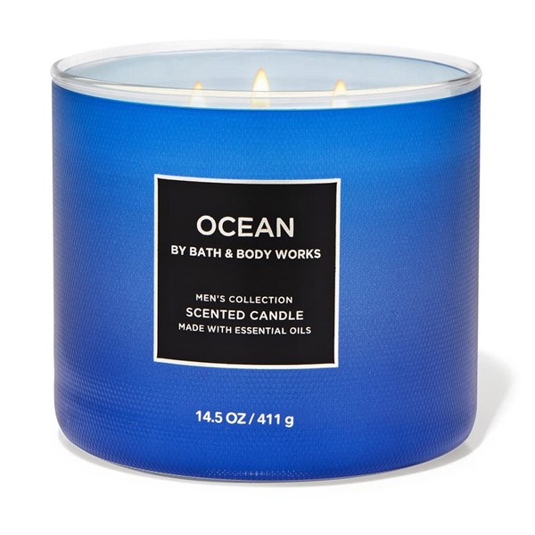 Ocean 3 Wick Scented Candle 411 g