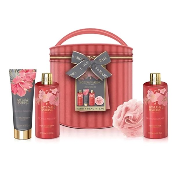 Boudoire Vanity Beauty Bag Gift Set 4 PCS